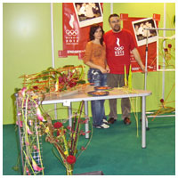 Interior tienda